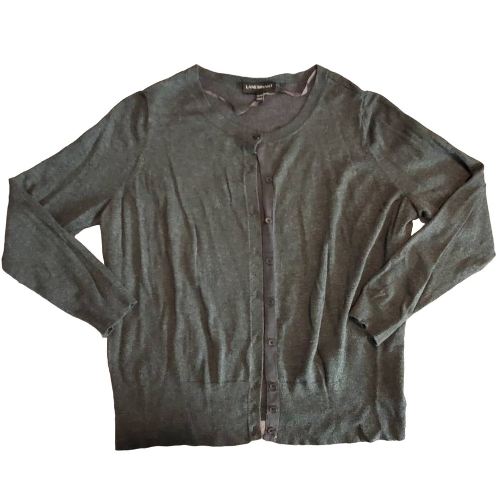Lane Bryant 18/20 Grey Cardigan
